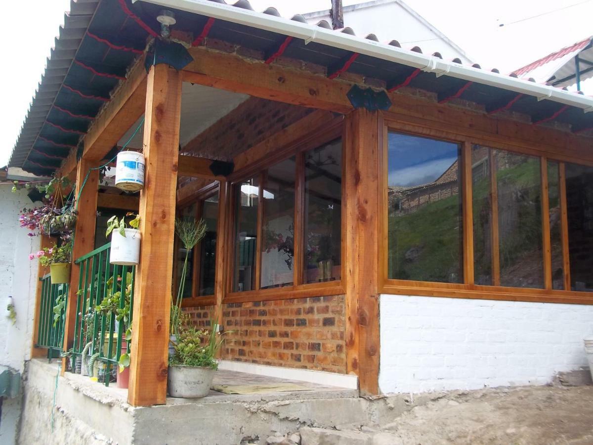 Hospedaje Bella Vista Monguí Exterior foto